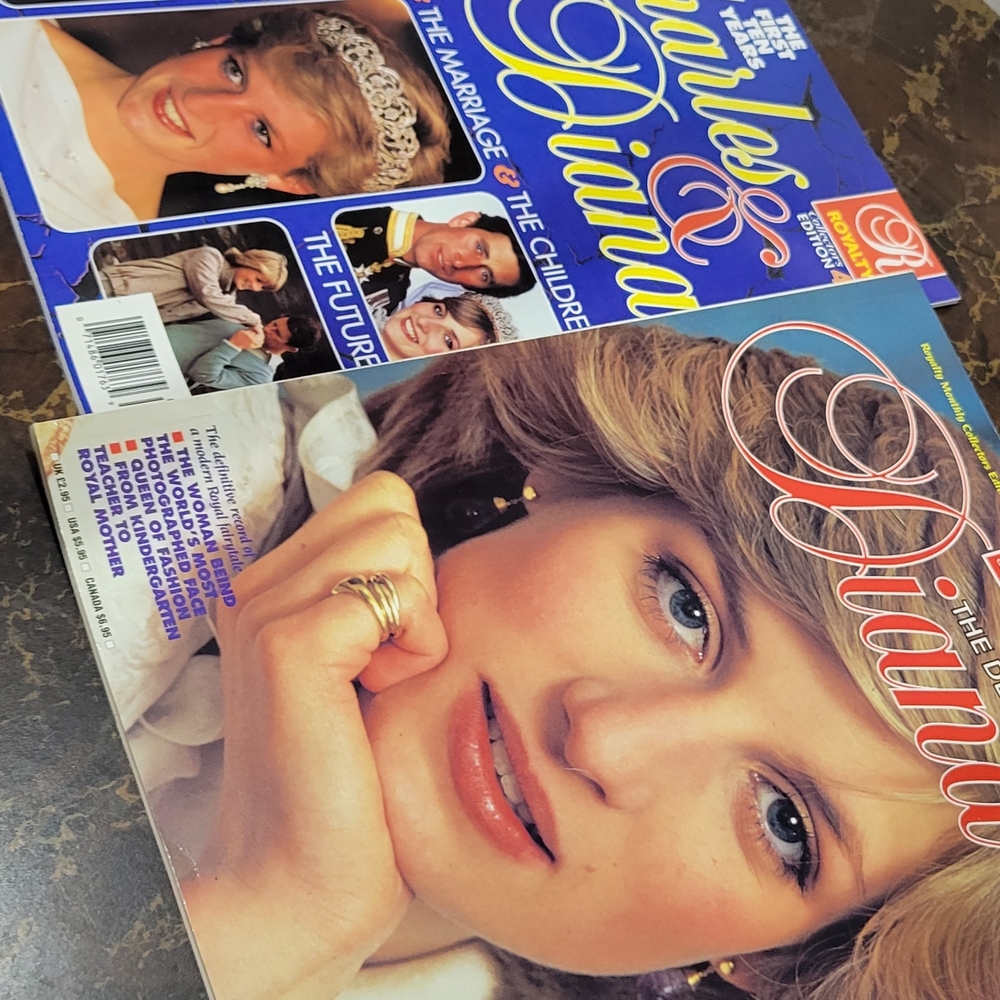 Royal Charles & Diana Magazine Set